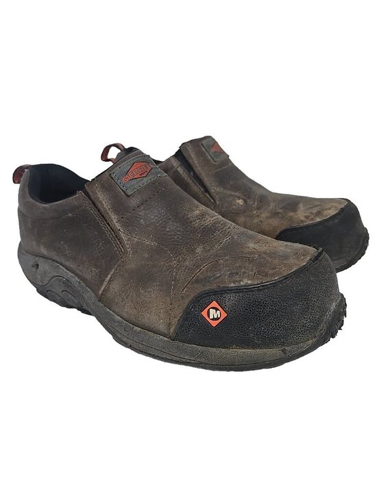 Merrell Men’s Jungle Moc LTR CT CSA Work Shoes J003345W Brown Size 8.5W main image 8